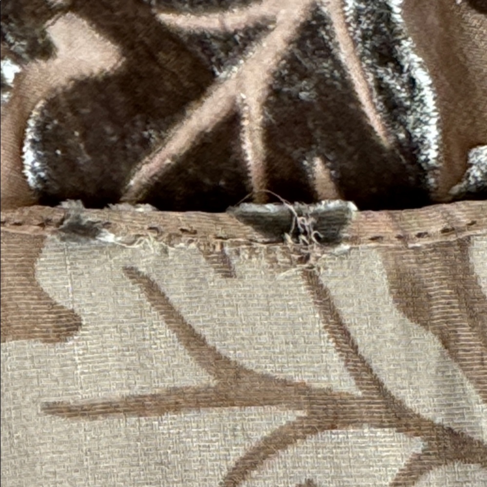 Chic Black and Brown Floral Kimono with Fringe - Picture 6 of 8